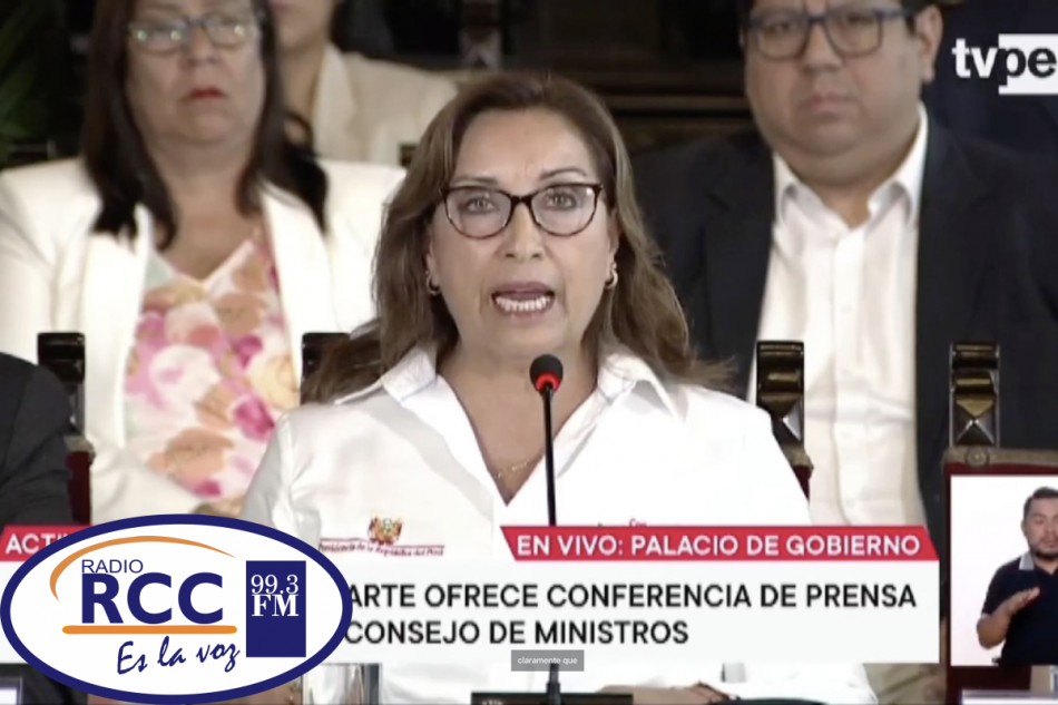 DINA BOLUARTE: “RECHAZAMOS LA SUPUESTA EXISTENCIA DE EJECUCIONES ...